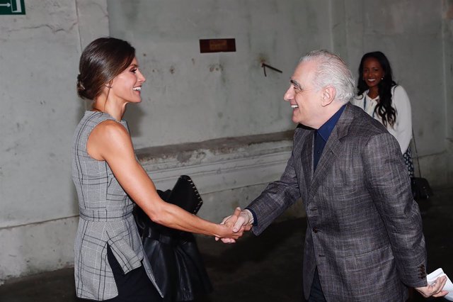 La Reina Letizia acude a un homenaje a Martin Scorsese en Oviedo    Reina Letizi
