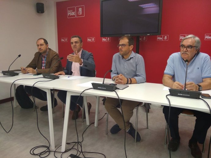 El secretario general del PSOE-M, José Manuel Franco