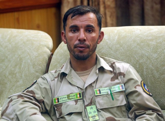 El comandante de la Policía de Kandahar, el general Abdul Razeq