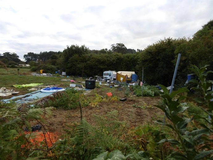 Acampada en Escalante