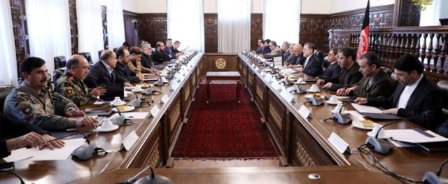 Reunión del Consejo de Seguridad Nacional de Afganistán