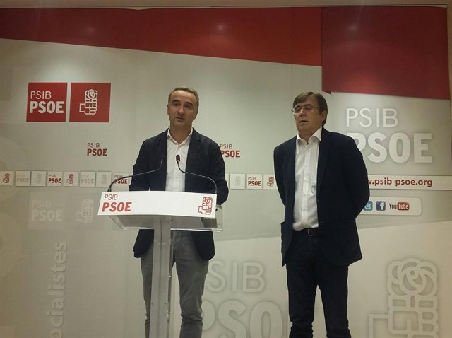 Pere Joan Pons y Xisco Antich del PSIB