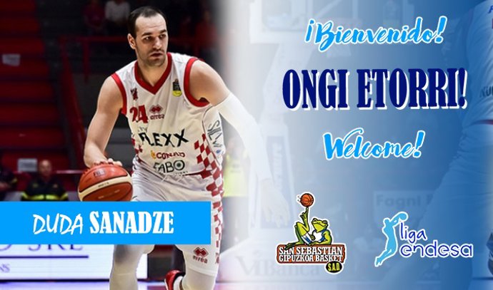 El Delteco GBC ficha un mes al internacional georgiano Duda Sanadze