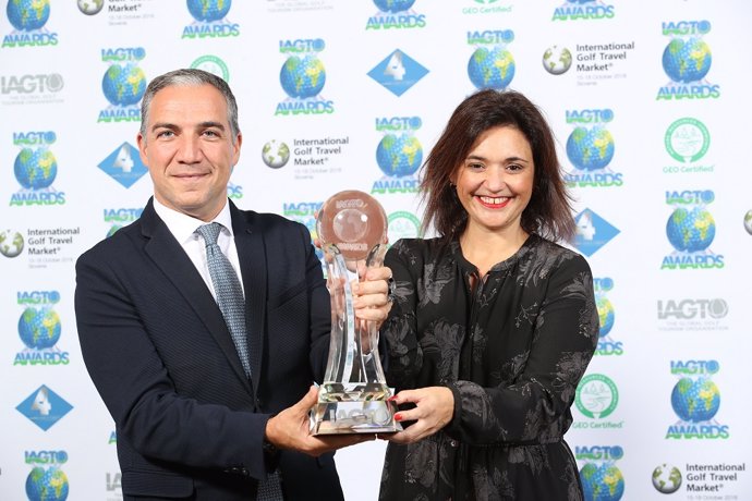 Bendodo recoge el premio al Mejor Destino Europeo de Golf