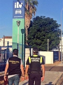 Operación en la ITV de Badajoz