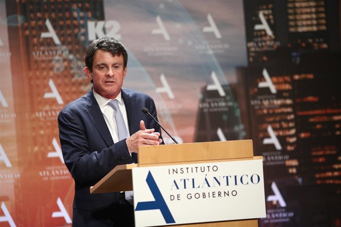 El ex primer ministro francés Manuel Valls