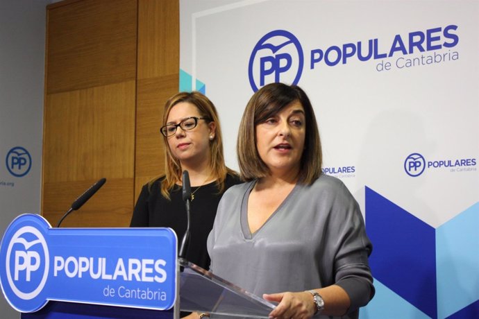 María José Sáenz de Buruaga, presidenta del PP de Cantabria 