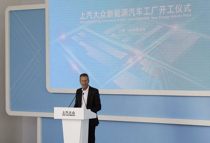 Volkswagen construye la primera fábrica de vehículos eléctricos en China