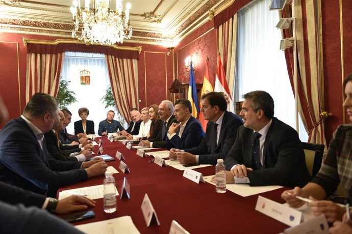Reunión Delegación rumana 
