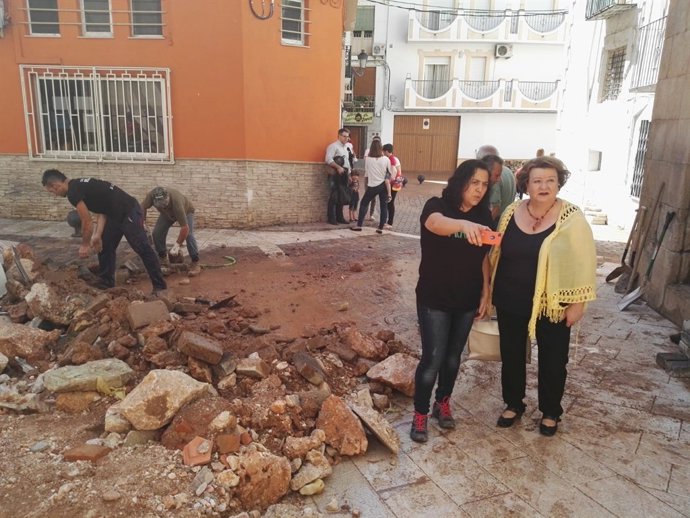 Visita a Beas de Segura tras las lluvias