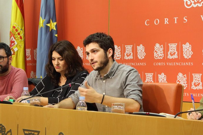 Antonio Estañ y Fabiola Meco en rueda de prensa