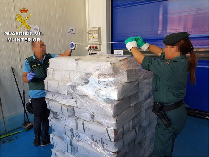 Incautación de pulpo caducado