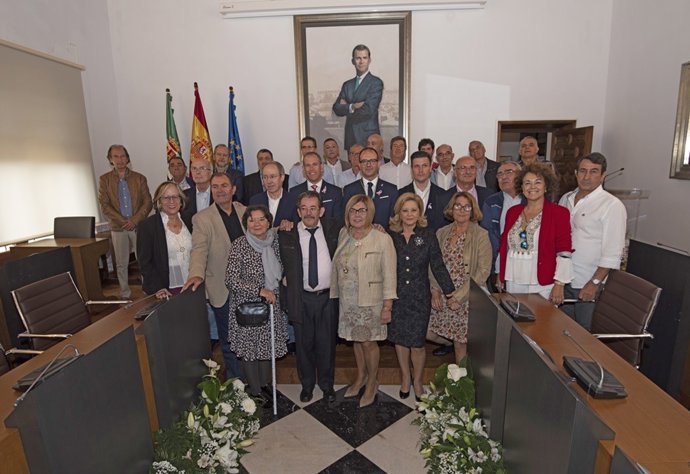Homenaje a los trabajadores jubilados de la Diputación de Cáceres
