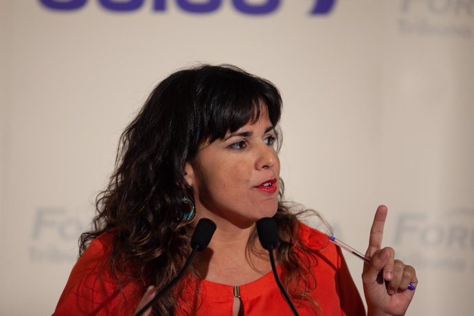  la candidata de Adelante Andalucía a la Presidencia de la Junta y coordinadora 