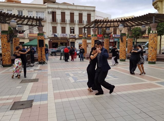 Exhibición de tango en Melilla