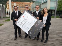 Presentació Manifest del son, amb I.López, N.Martí, F.Barbé i D.Gozal 