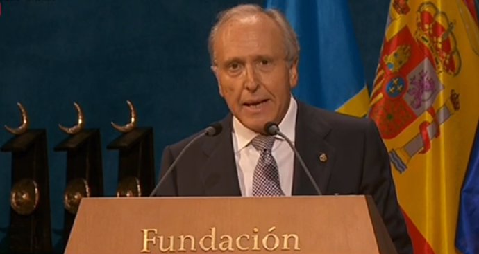 El presidente de la Fundación Princesa Luis Fernández-Vega