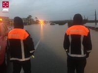 Vinaròs acumula 159,2 l/m2 en una hora, provisionalmente el valor más alto registrado en España