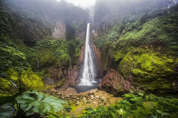 Catarata Bajos del Toro en Costa Rica