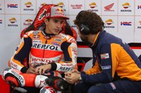 Márquez: "El objetivo es conseguir un podio y, si es posible, luchar por la victoria"