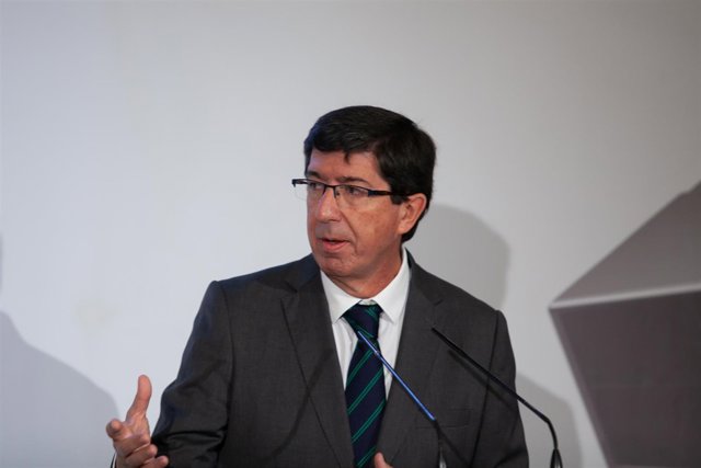 El candidato de Cs a la Presidencia de la Junta, Juan Marín