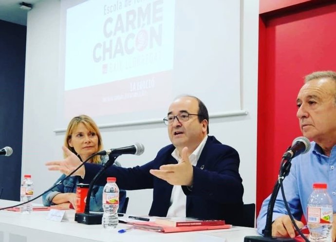 El líder del PSC, Miquel Iceta