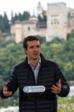 Pablo Casado, a Granada