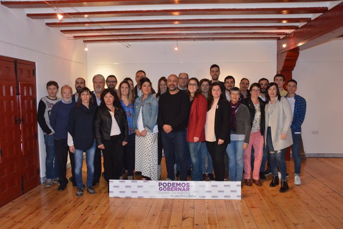 Integrantes de la candidatura 'Podemos Gobernar C-LM'