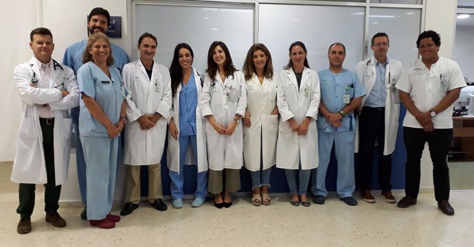 Equipo multidisciplinar del Hospital de Valme de Sevilla