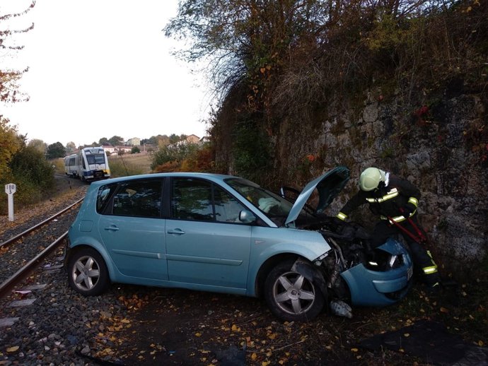 Accidente en las Rozas de Valdearroyo