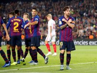 El Barça se pone líder pendiente de Messi