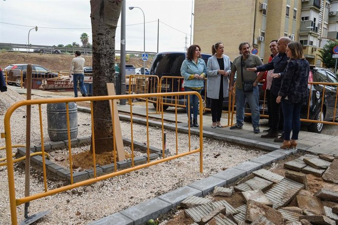 Obras en Pino Montano