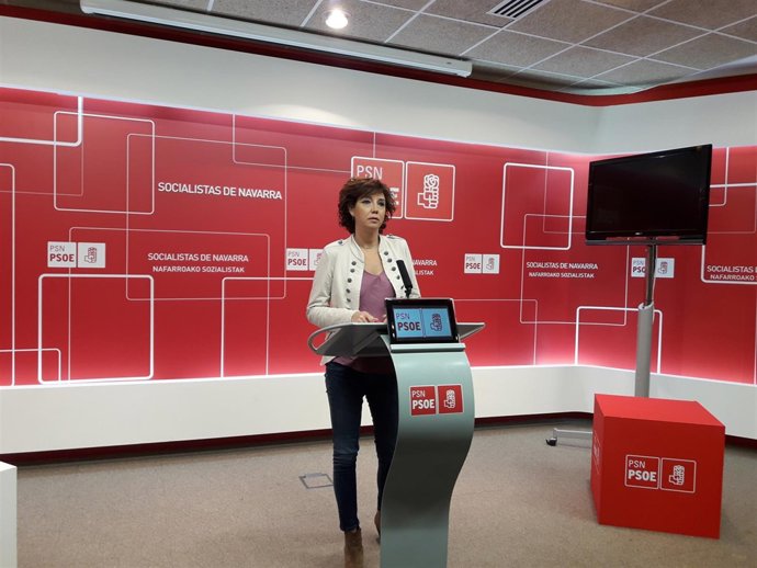 La parlamentaria del PSN Ainhoa Unzu.