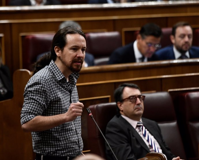 Foto de archivo de Pablo Iglesias, secretario general de Podemos