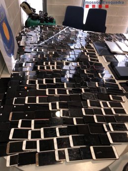 Objectes sostrets en tota Catalunya