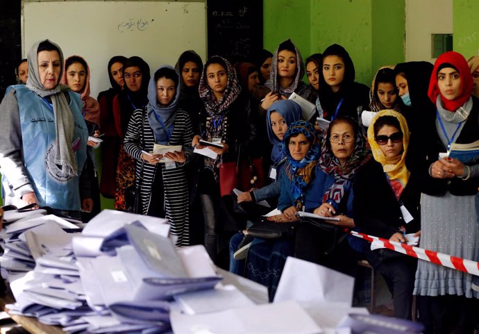 Observadores en las elecciones parlamentarias de Afganistán
