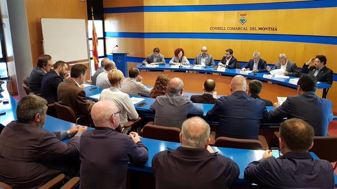 El conseller d'Interior, Miquel Buch, i el vicepresident de la Generalitat