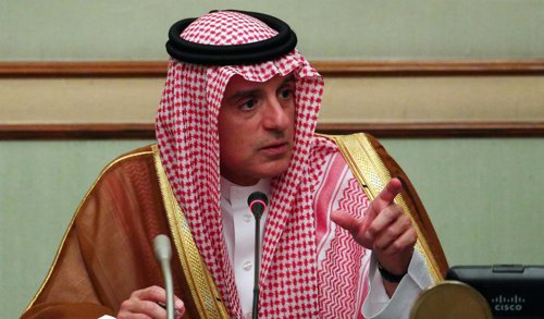 Adel al-Jubeir, ministro de Exteriores de Arabia Saudí