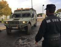 La UME despliega inicialmente 85 militares y 35 vehículos por las fuertes lluvias en Málaga