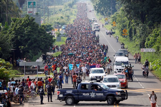Caravana de inmigrantes, Tapachula