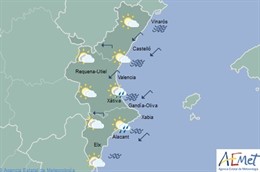 Predicción de este lunes 