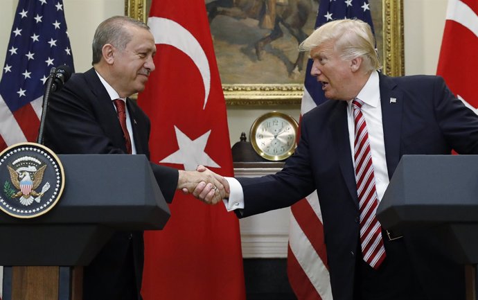 Recep Tayyip Erdogan y Donald Trump