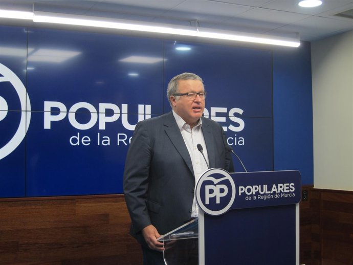 El portavoz de Fomento del PP en el Senado, Francisco Bernabé