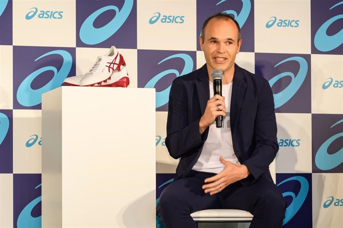 Andrés Iniesta, embajador de ASICS 