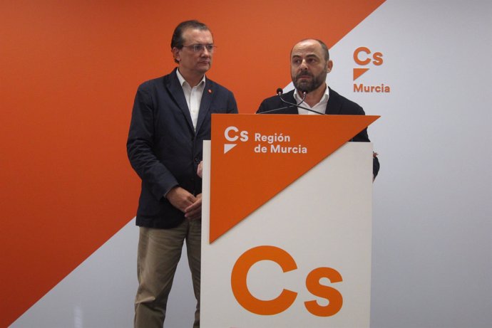 José Luis Martínez y Miguel Garaulet de Cs        