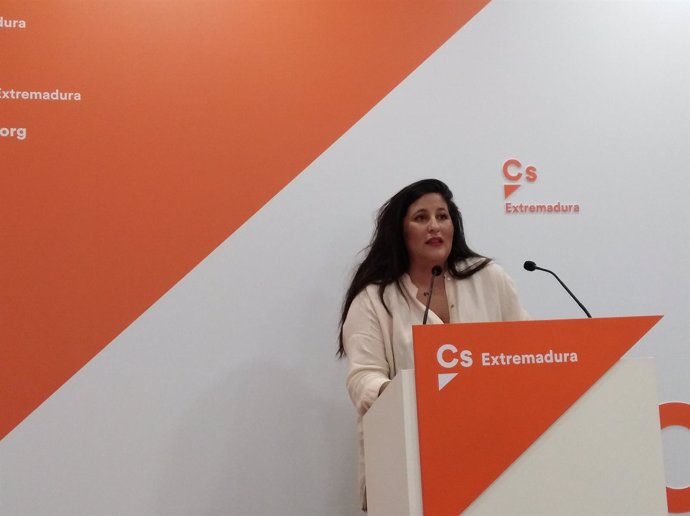 Marta Pérez, secretaria de comunicación Ciudadanos Extremadura