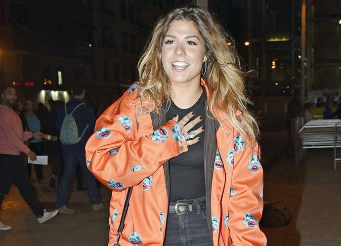 Miriam en el concierto de Pastora Soler