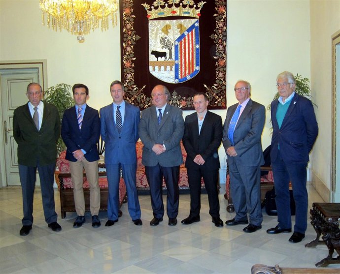 Organizadores del Festival de Ajedrez.                    