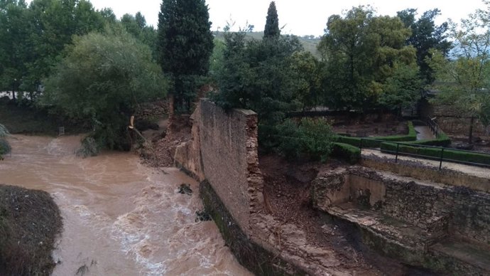 Baños árabes desperfectos daños Ronda lluvias precipitaciones ayuntamiento