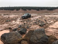 Alpandeire, con 289 l/m2 en seis horas, mayor dato de lluvia en España en ese periodo desde que hay registros